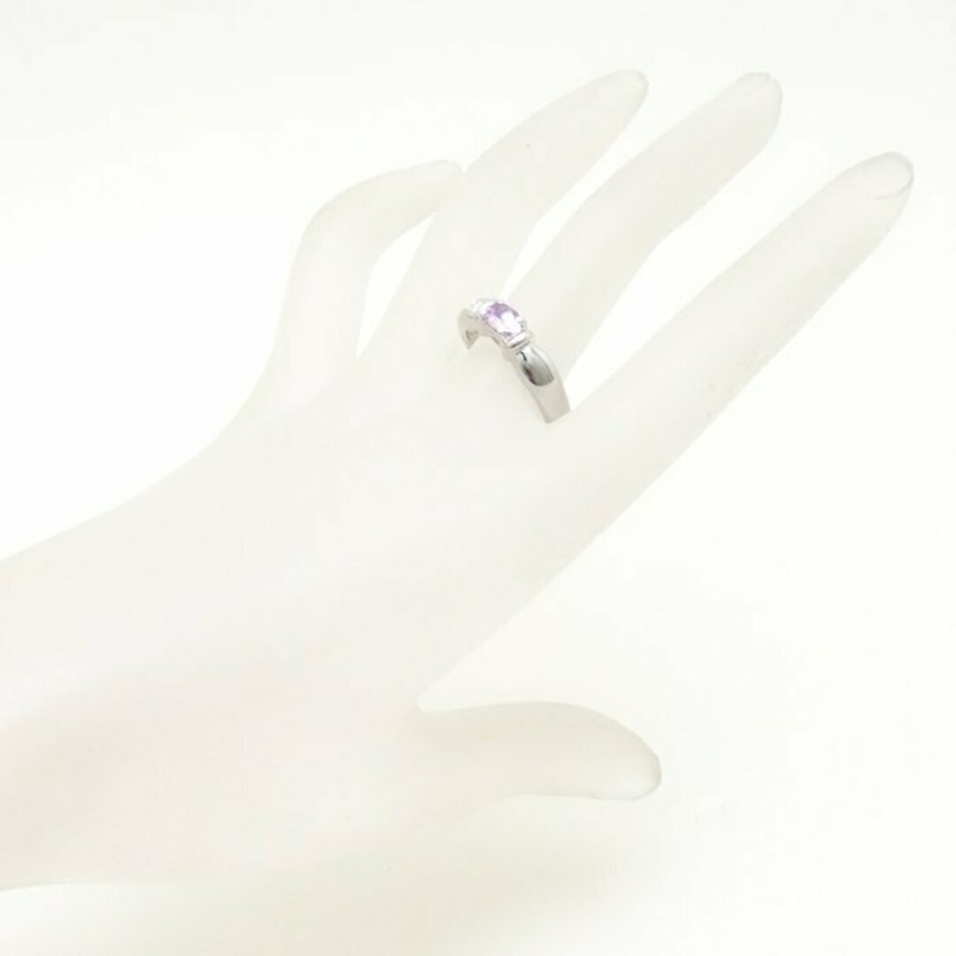 MIKIMOTO(ミキモト)のMIKIMOTO ミキモト リング 指輪 ピンクトパーズ0.45ct ダイヤモンド0.12ct 16号 Pt950プラチナ/290483【中古】【BJ】 レディースのアクセサリー(リング(指輪))の商品写真