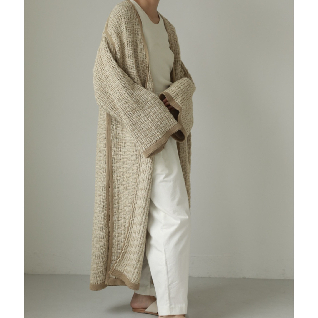 TODAYFUL ニットジャガードガウン(Knit Jacquard Gown) - ガウンコート