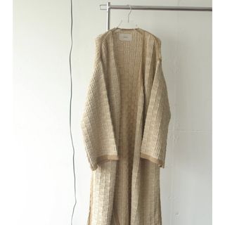 トゥデイフル(TODAYFUL)のTODAYFUL ニットジャガードガウン（Knit Jacquard Gown）(ガウンコート)