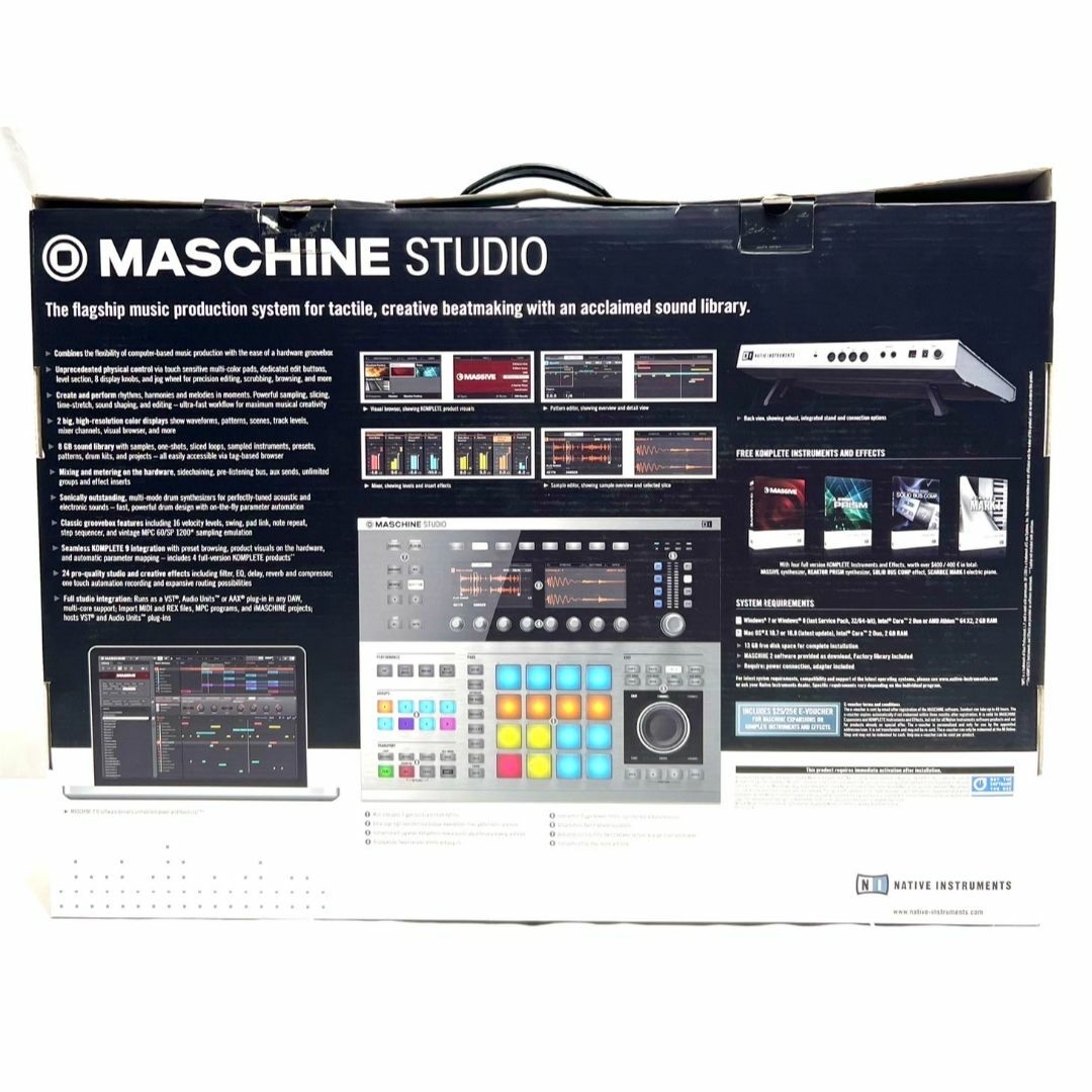 ☆希少 極美品 MASCHINE STUDIO PLATINUM EDITION 楽器のDTM/DAW(MIDIコントローラー)の商品写真