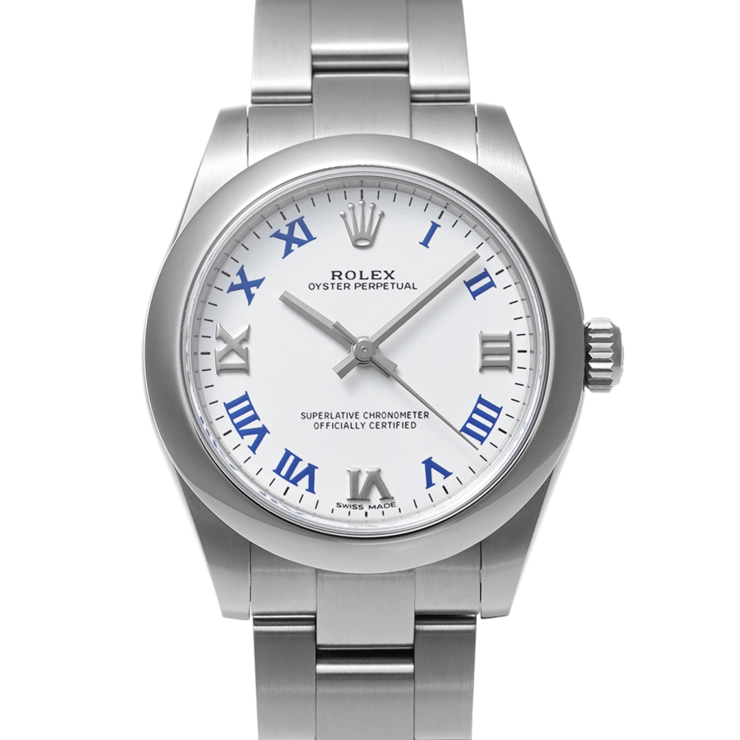 オイスターパーペチュアル Ref.177200 ホワイト ローマンインデックス 品 ユニセックス 腕時計