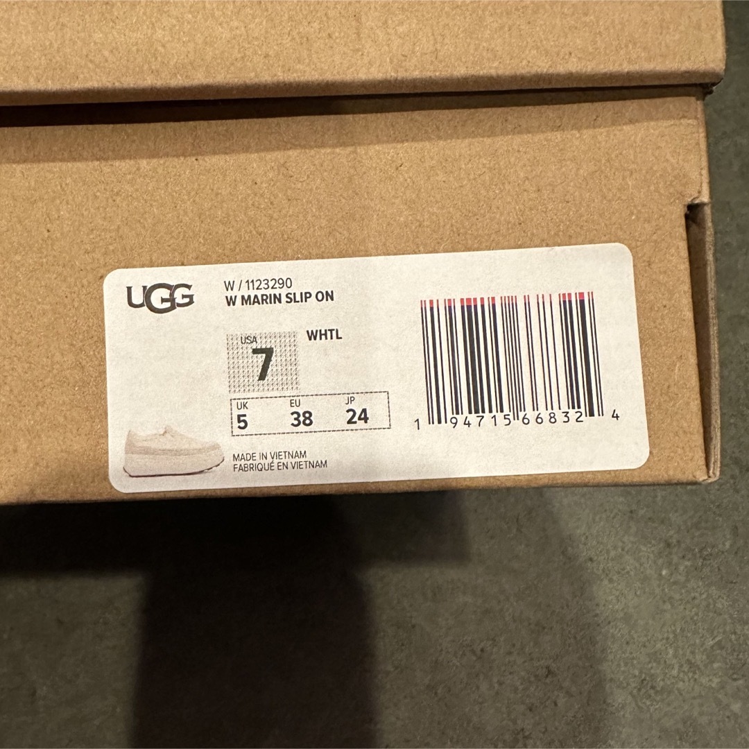 UGG(アグ)のUGG MARIN SLIP ON マリーン スニーカー  スリッポン レディースの靴/シューズ(スニーカー)の商品写真