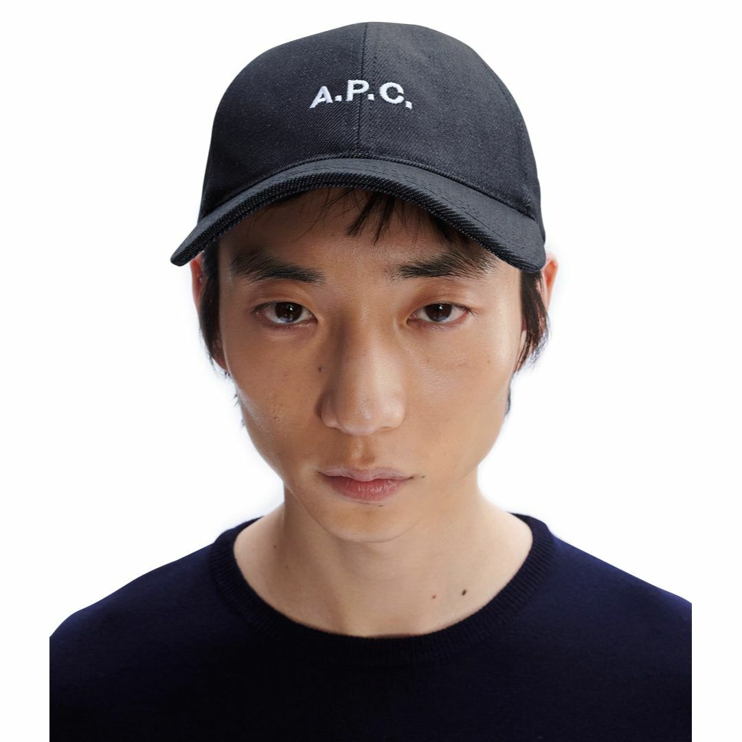 APC denim logo cap ロゴ デニム キャップ 58cm - キャップ