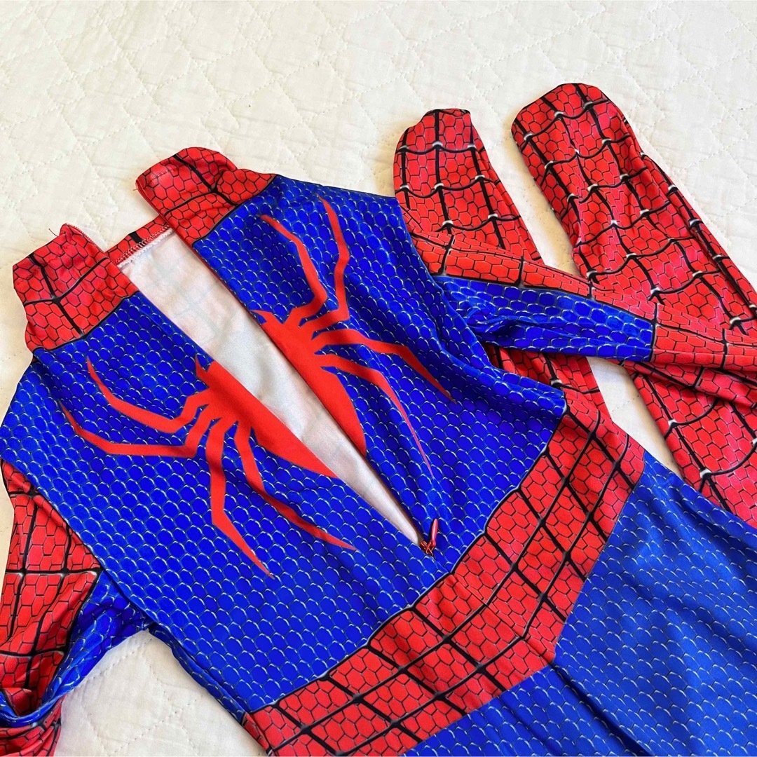 子供　男の子　スパイダーマン　コスプレ　ハロウィン　ユニバ　イベント　110 エンタメ/ホビーのコスプレ(衣装一式)の商品写真