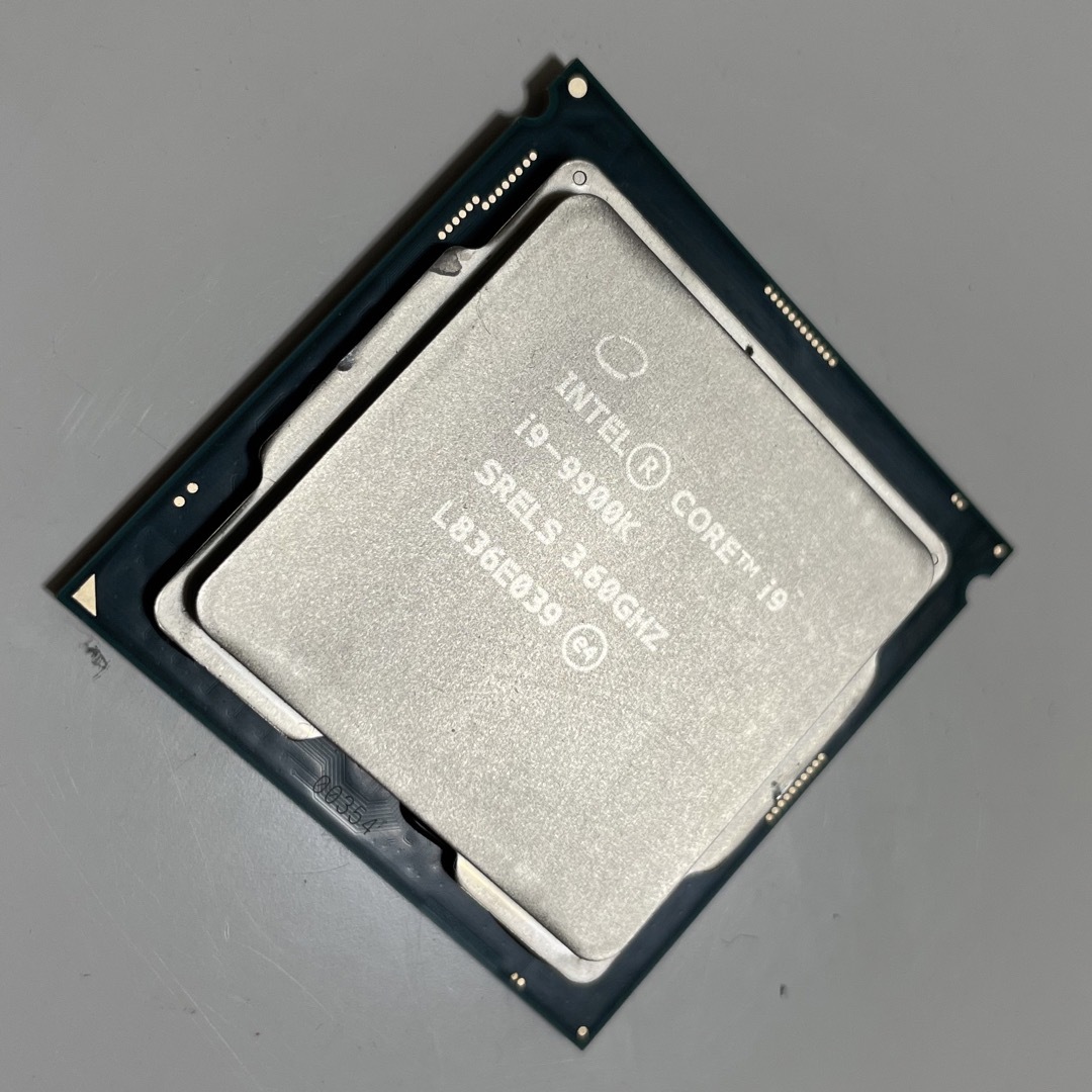 CPU intel core i9-9900K POSTチェック済 039