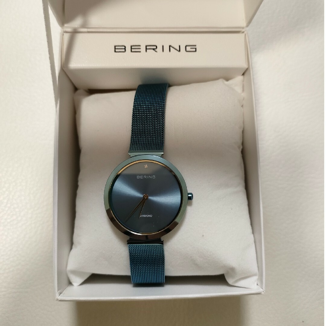 BERING time to care Glossy blueファッション小物