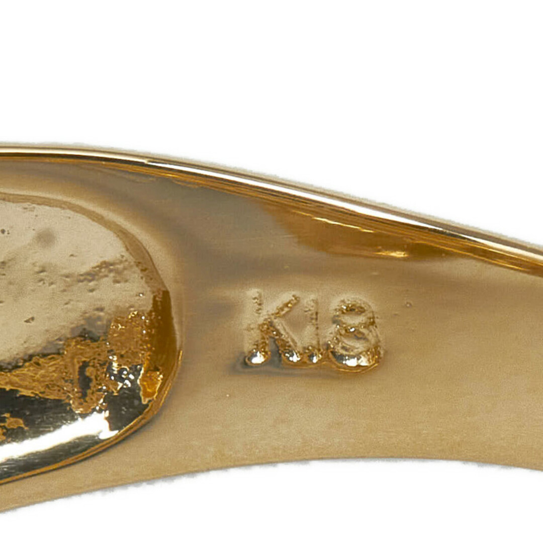 美品 K18 ゴールド リング 指輪 ダイヤ 0.06ct 【1-0117526】 2