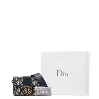 ディオール(Dior)のディオール オブリーク 30 モンテーニュ ジャガードロゴ ボックスバッグ ショルダーバッグ M9204UTZQ 928U キャンバス レディース Dior 【1-0117808】(ショルダーバッグ)