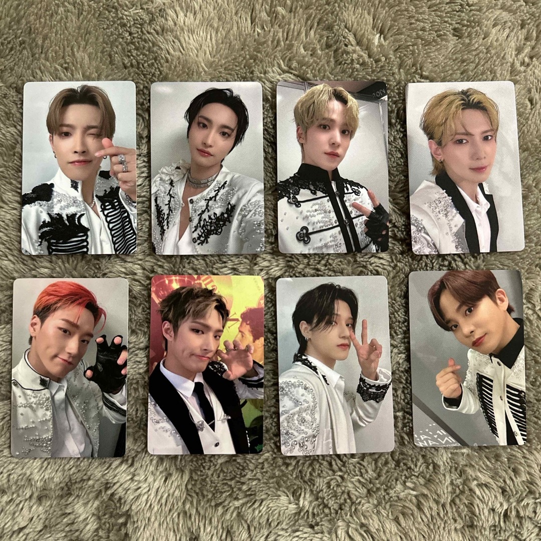 ATEEZ(エイティーズ)のidolradioアイドルラジオアドラライブATEEZ来場者限定トレカ8枚SET エンタメ/ホビーのCD(K-POP/アジア)の商品写真