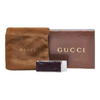 グッチ(Gucci)のグッチ 型押し マネークリップ メタル メンズ GUCCI 【1-0118648】(マネークリップ)