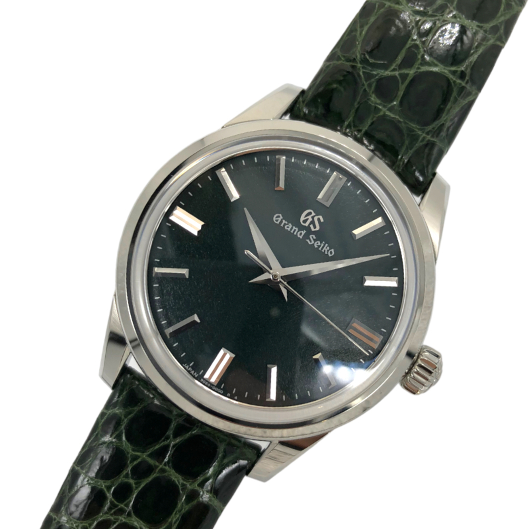 セイコー SEIKO エレガンスコレクション9S メカニカル SBGW285 グリーン SS/クロコダイルレザーベルト メンズ 腕時計
