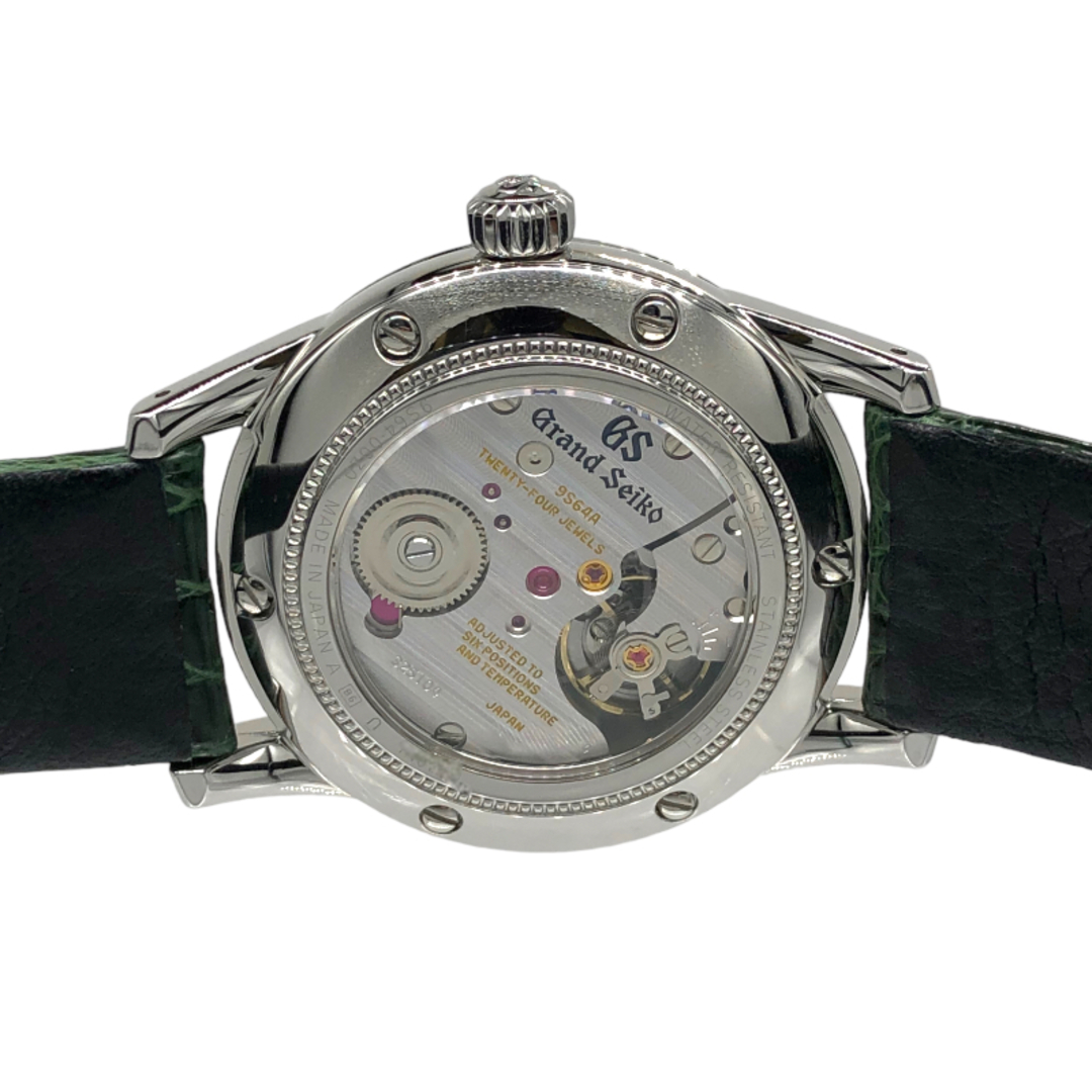 SEIKO(セイコー)の　セイコー SEIKO エレガンスコレクション9S メカニカル SBGW285 グリーン SS/クロコダイルレザーベルト メンズ 腕時計 メンズの時計(その他)の商品写真