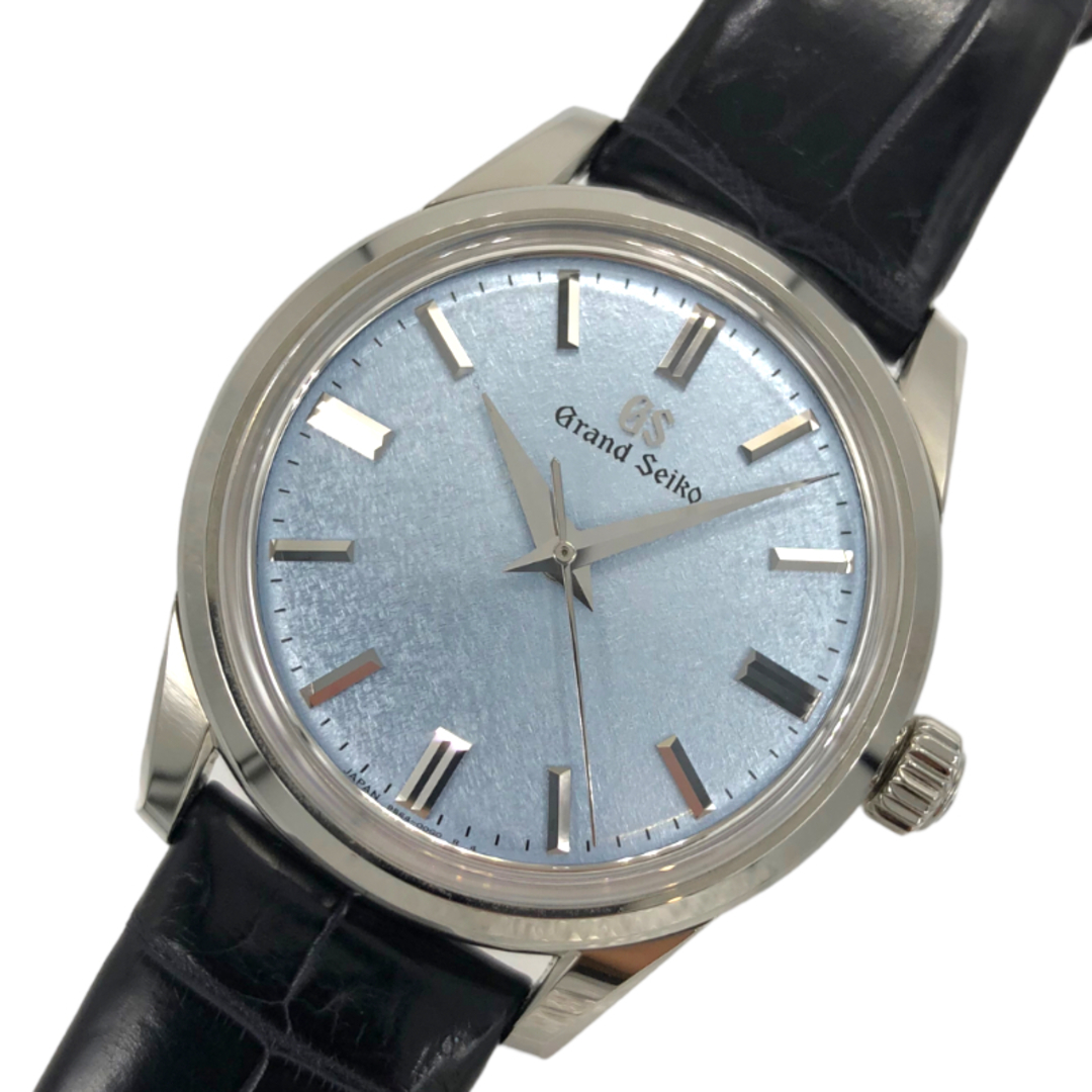 セイコー SEIKO エレガンスコレクション メカニカル 季春 SBGW283 ブルー SS/クロコダイルレザーベルト メンズ 腕時計