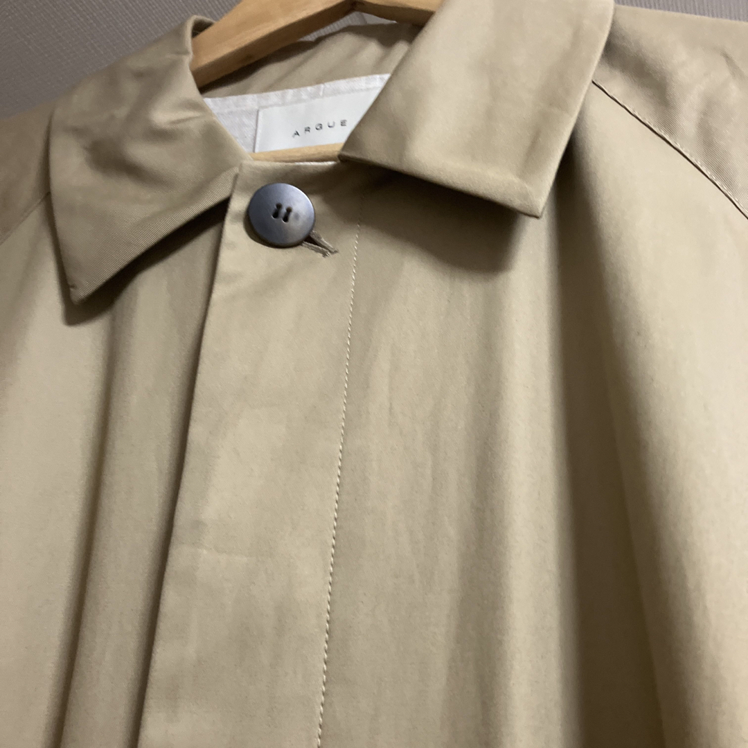 ARGUE(アギュー)のargue Burberry  balmacaan coat レディースのジャケット/アウター(ロングコート)の商品写真