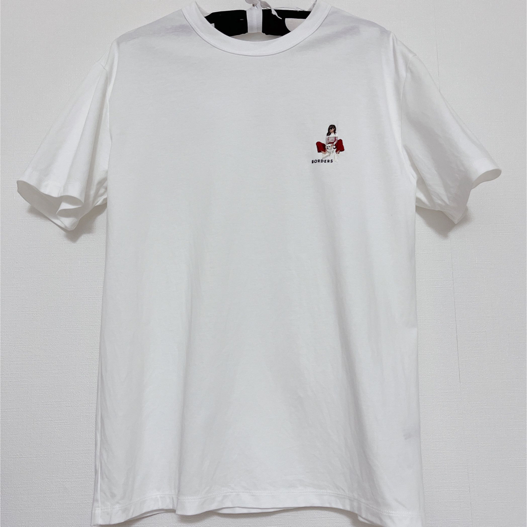 【新品】BORDERS at BALCONY 白Tシャツ