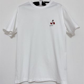 ボーダーズアットバルコニー(BORDERS at BALCONY)の【新品】BORDERS at BALCONY 白Tシャツ(Tシャツ(半袖/袖なし))