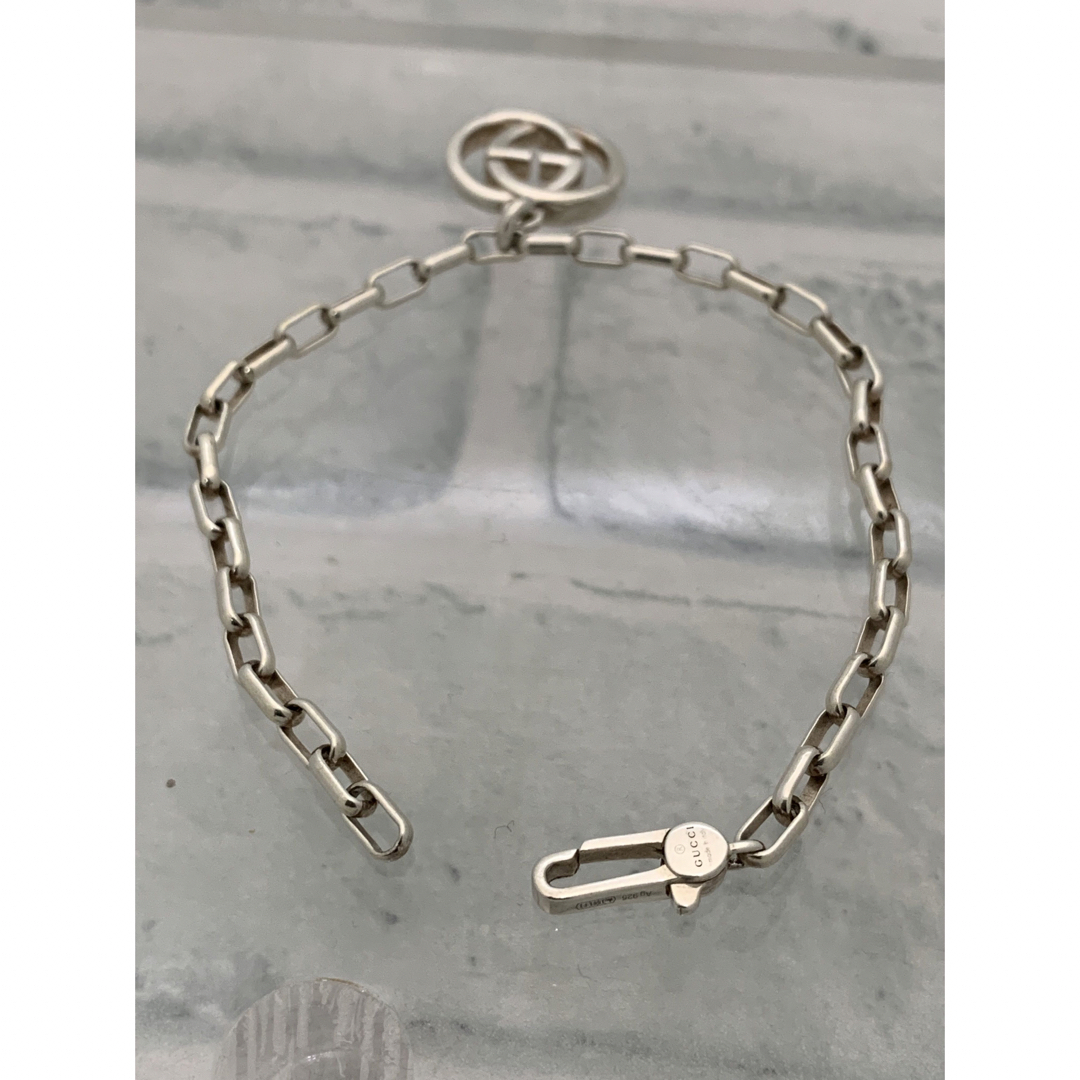 Gucci - 美品 GUCCI グッチ インターロッキング リンクチェーン