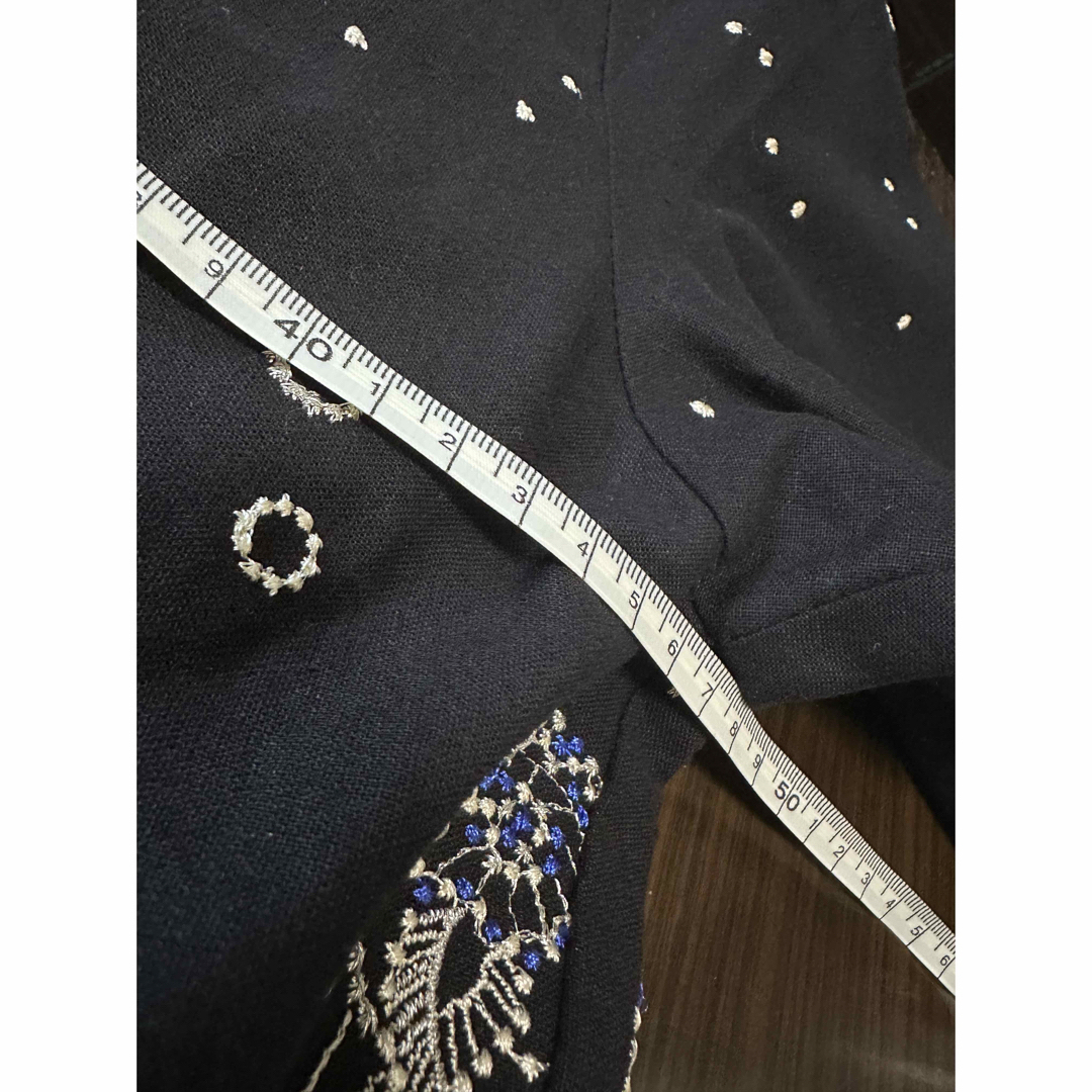 タグ付き 未使用 マーブルシュッド クラゲ 刺繍 ワンピース