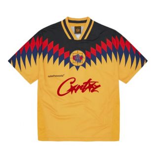 新品 Corteiz CLUB RTW FOOTBALL JERSEY イエロー