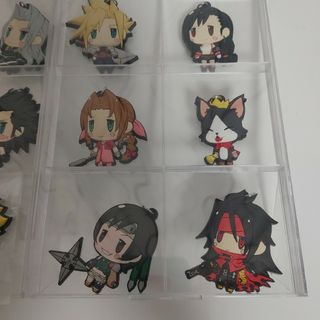 ファイナルファンタジー　ラバーストラップ　アクリルスタンド　FF7 FF10