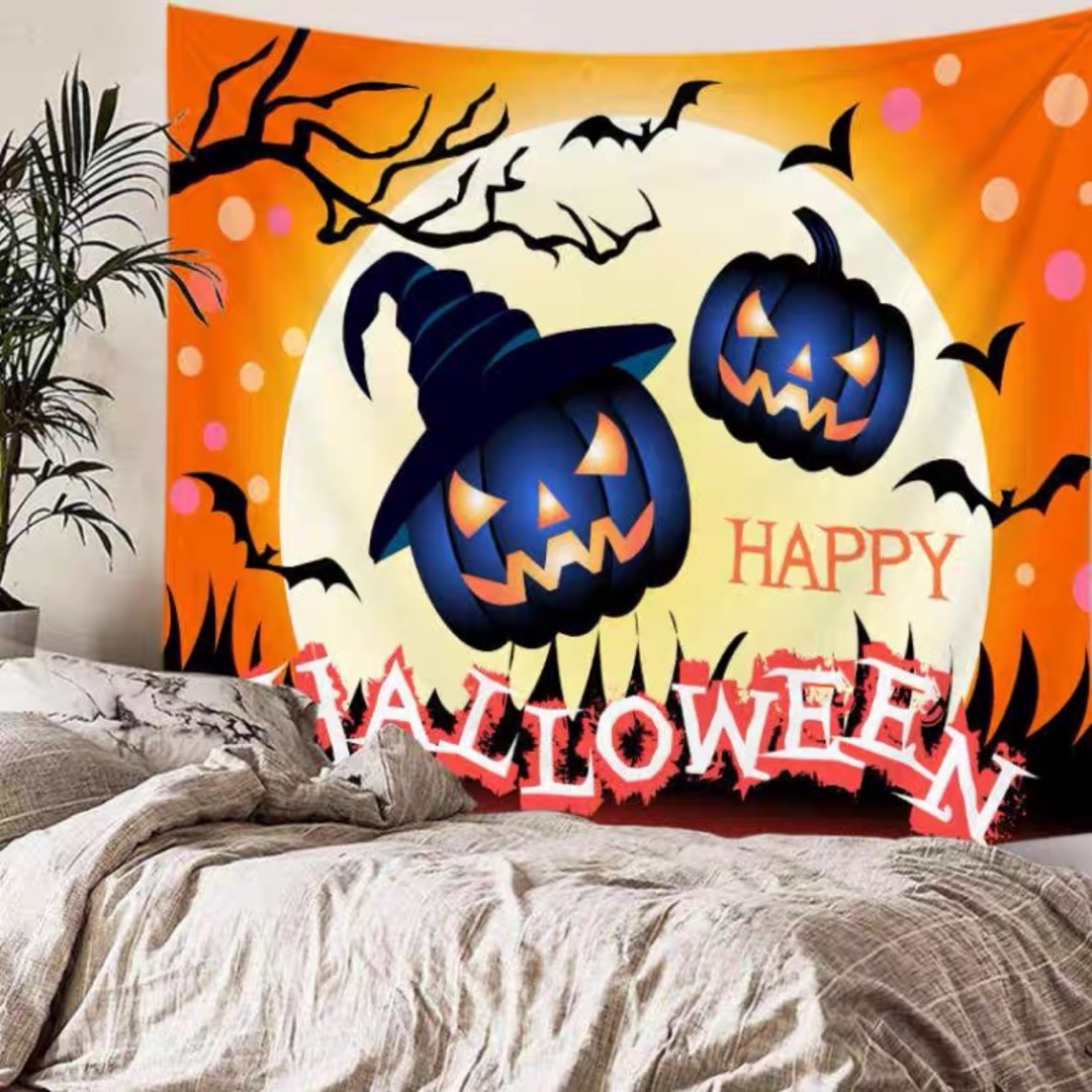 ハロウィン タペストリー 壁掛け ポスター フォト 背景布 Halloween | フリマアプリ ラクマ