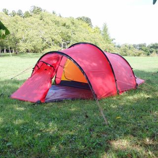 ヒルバーグ(HILLEBERG)のヒルバーグ Hilleberg テント NALLO3GT ナロ 3 GT フットプリント付 レッドレーベル 前室 3人用 キャンプ 山岳 アウトドア レッド(テント/タープ)