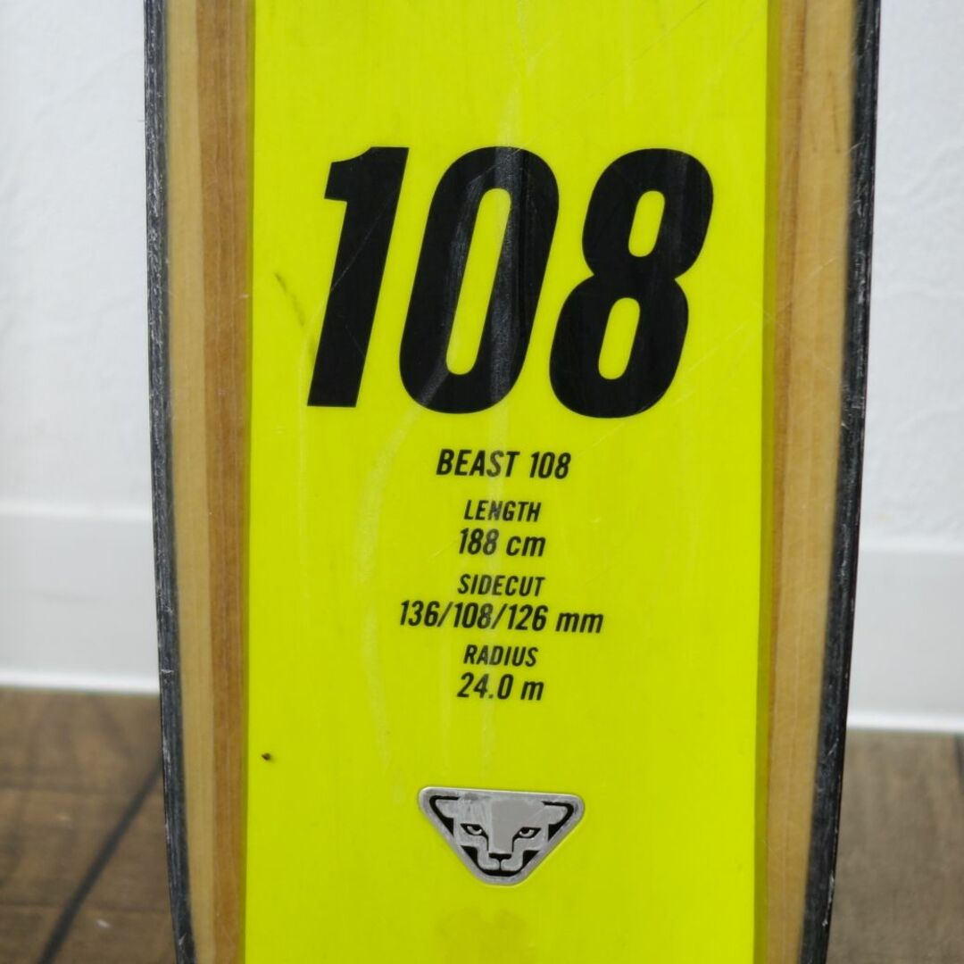 ディナフィット DYNAFIT 山スキー BEAST ビースト 108 188cm ディナフィット DYNAFIT 山スキー BEAST ビースト 108 188cm