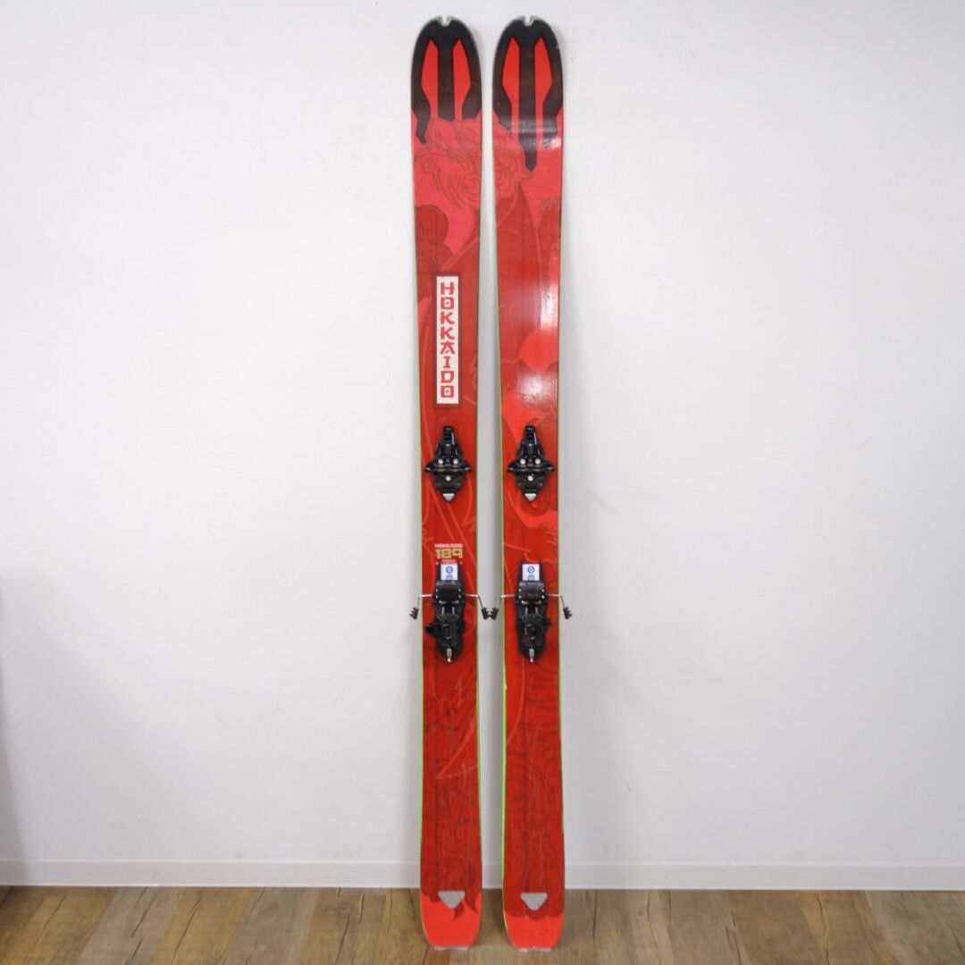 実寸サイズディナフィット DYNAFIT 山スキー HOKKAIDO 北海道 189cm 118mm ビンディング ST ROTATION 10 テックビンディング TLT バックカントリー BC アウトドア