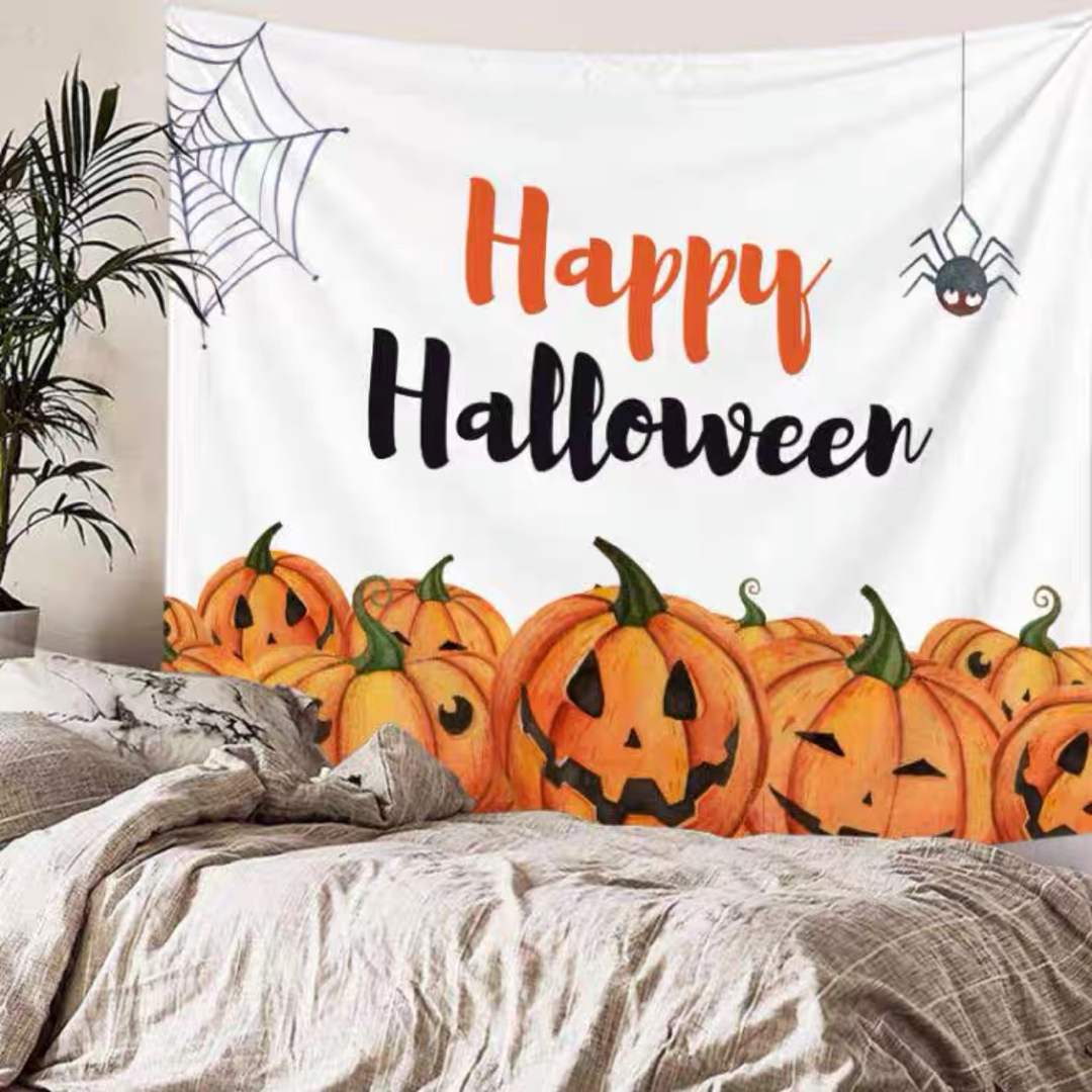 ハロウィン タペストリー 壁掛け ポスター フォト 背景布 Halloween