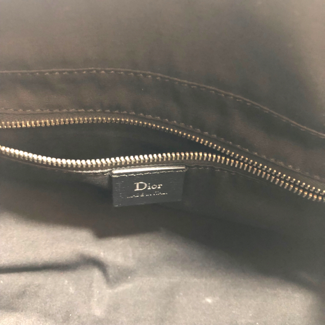ディオールオム DIOR HOMME ボディバッグ ブラック レザー メンズ