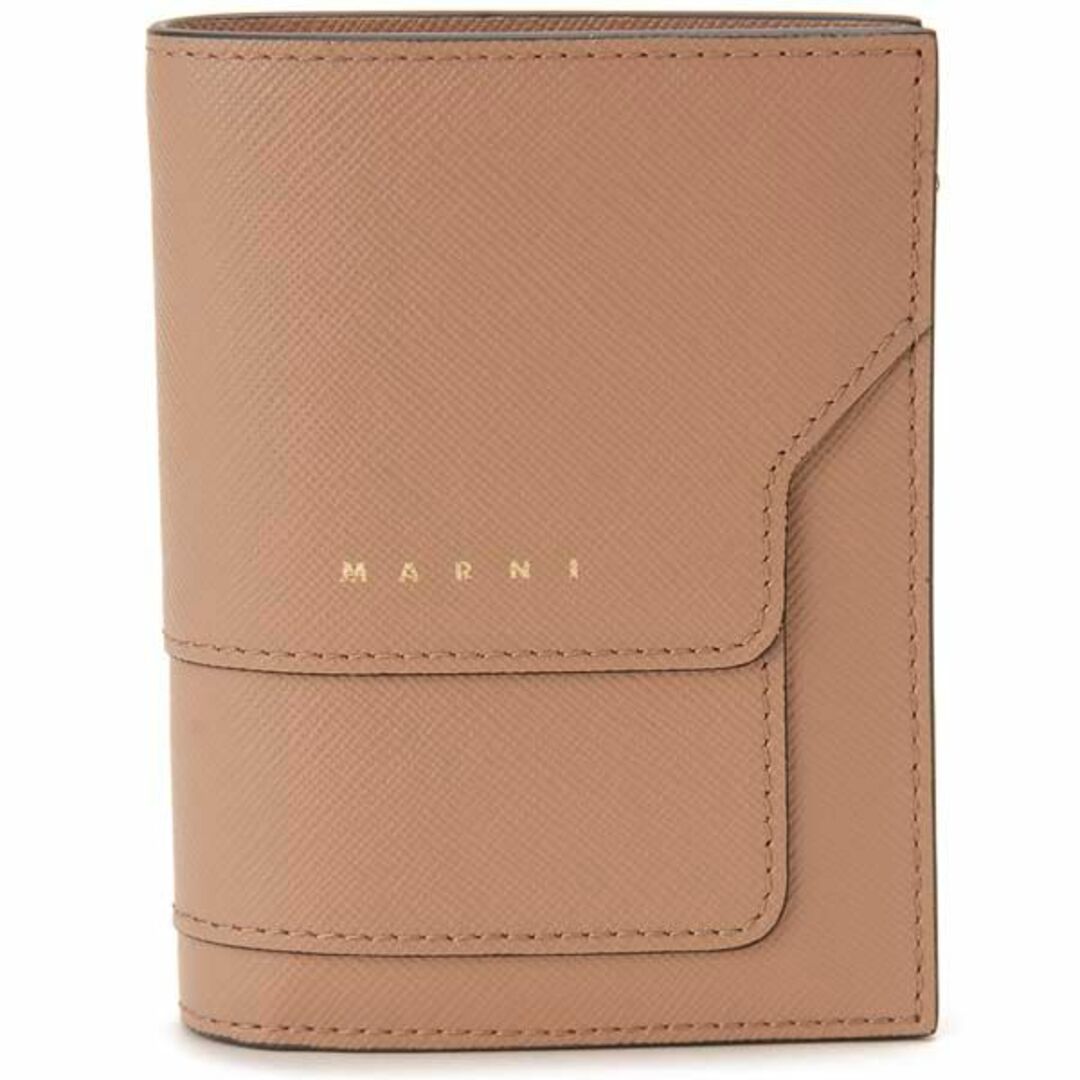 MARNI レディース 二つ折り財布 サフィアーノレザー BILLFOLD財布