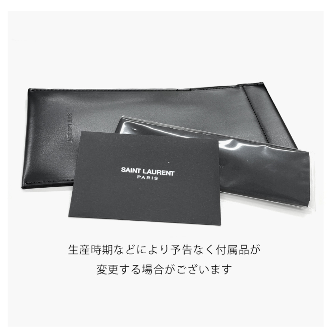 Saint Laurent(サンローラン)の【新品】 サンローラン メンズ メガネ SAINT LAURENT sl482 002 眼鏡 男性用 ウェリントン SAINTLAURENT アジアンフィット モデル 正規品 メンズのファッション小物(サングラス/メガネ)の商品写真