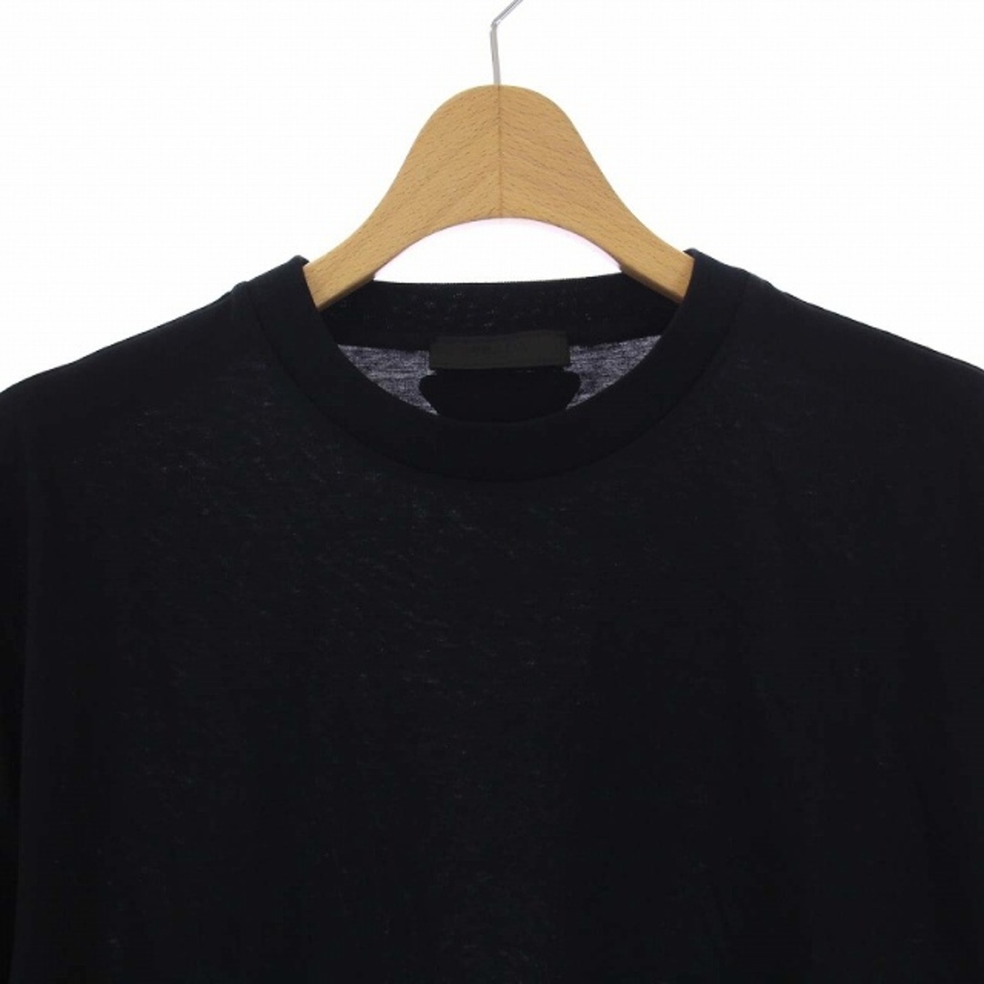PRADA プラダ Tシャツ・カットソー M 黒 - カットソー(半袖/袖なし)