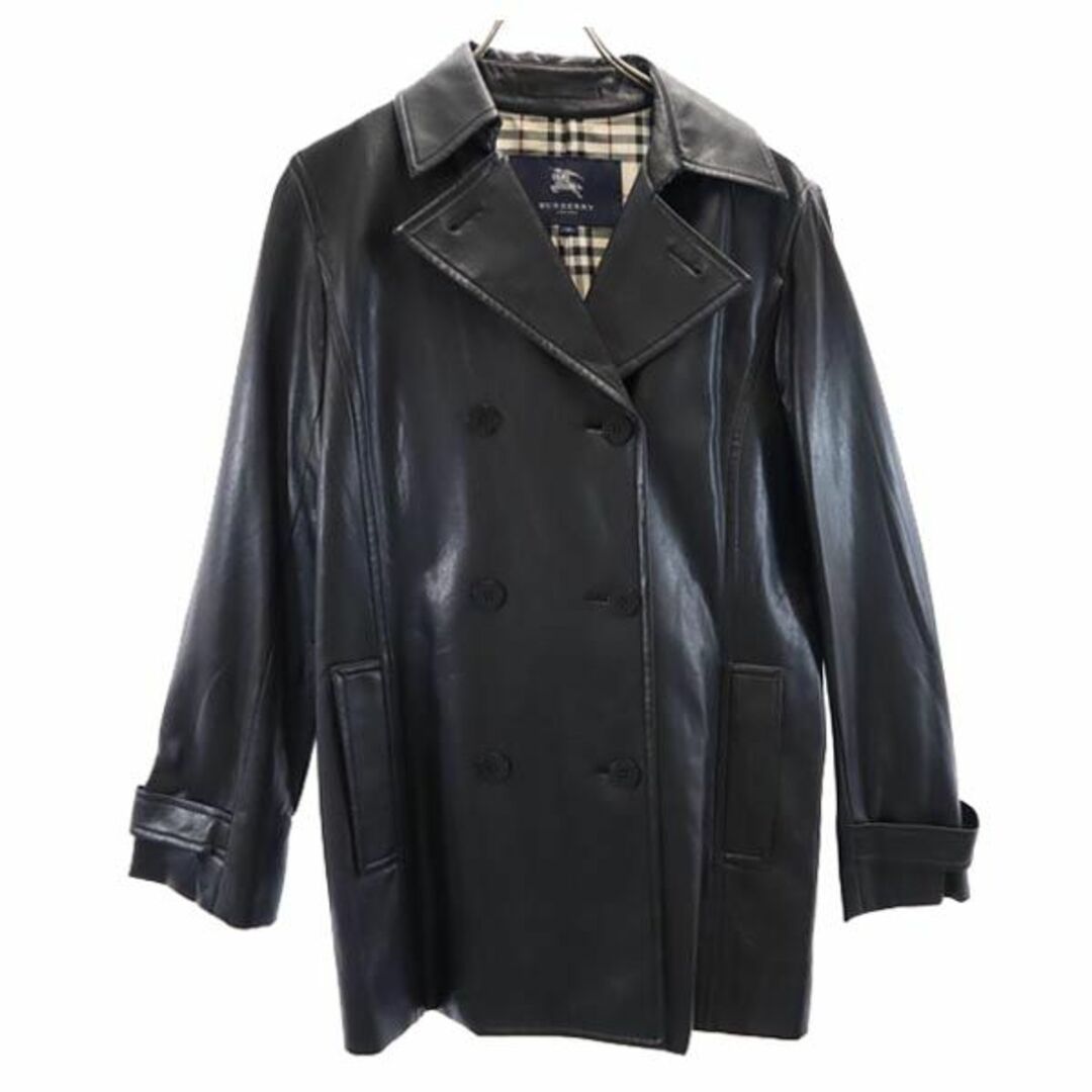 BURBERRY - バーバリー 三陽商会 フェイクレザー ジャケット 40
