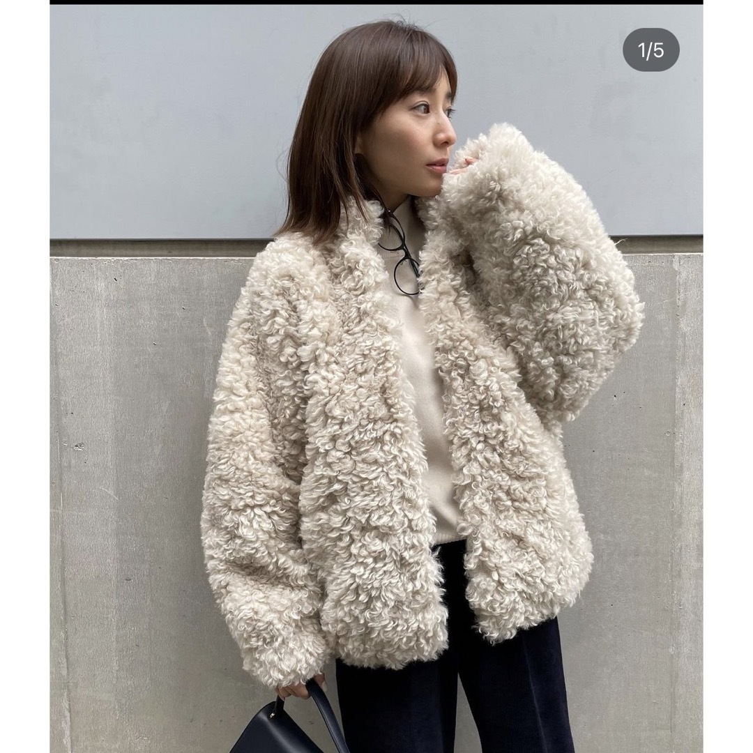 MINAMI TANAKA×CLANE  CURL FUR SHORT CORT