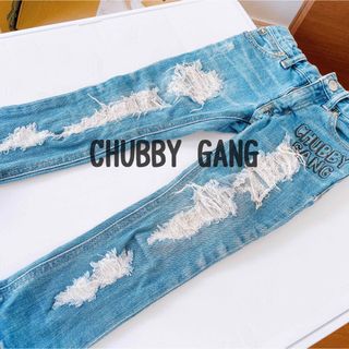 チャビーギャング(CHUBBYGANG)のチャビーギャング　デニム　100センチ(パンツ/スパッツ)