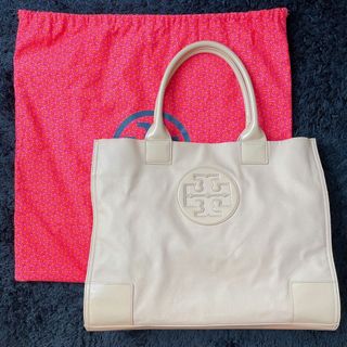 トリーバーチ(Tory Burch)のTORY BURCH トートバッグ ベージュ【A4対応】(トートバッグ)