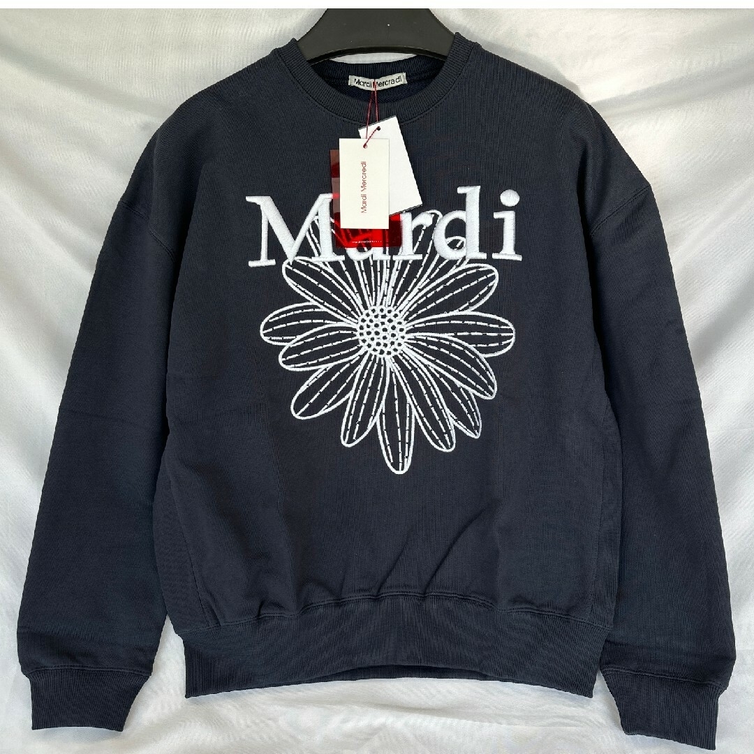 Mardi Mercredi マルディメクルディ刺繍スウェット - トレーナー