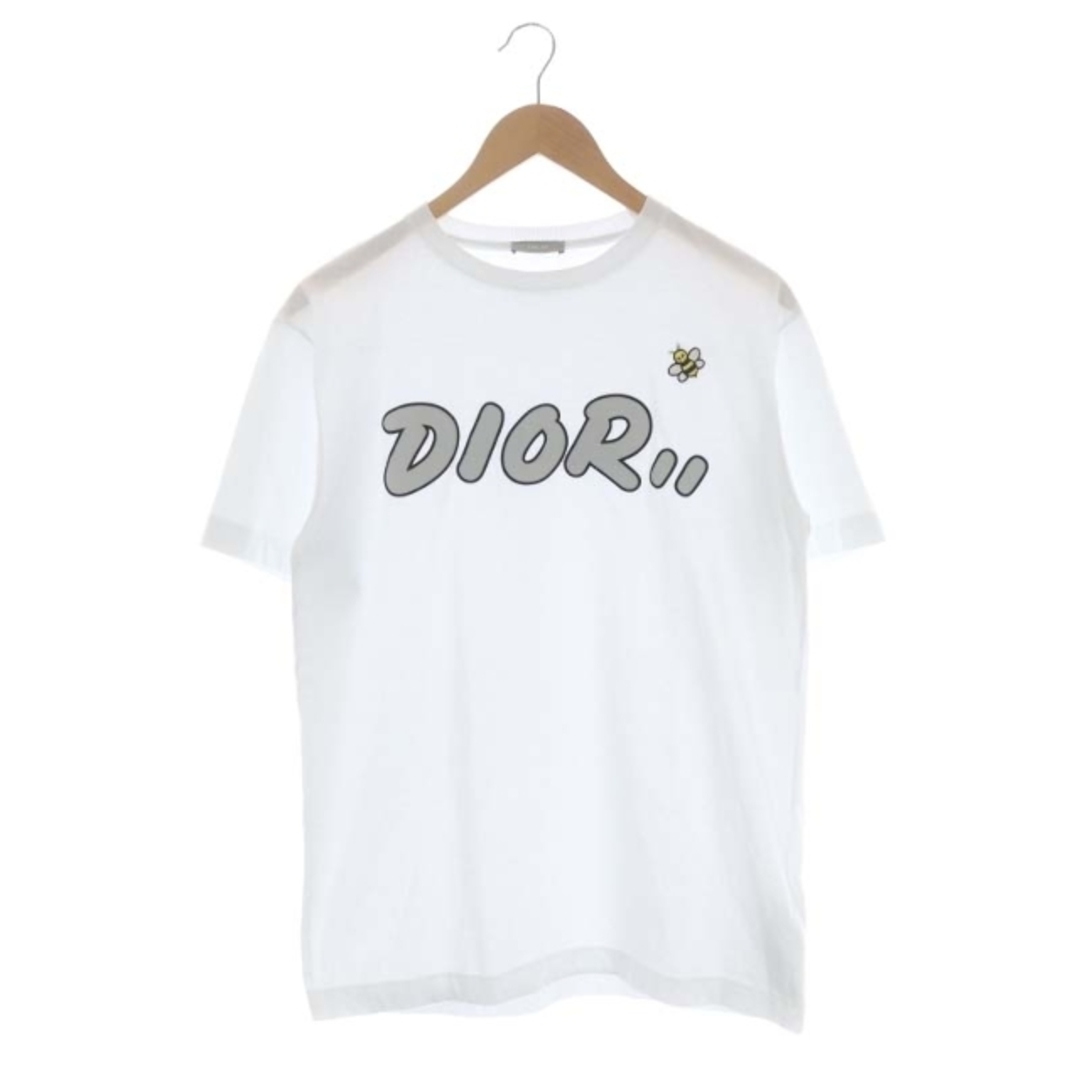 DIOR HOMME(ディオールオム)のディオールオム KAWS 19SS BEE刺繍 ロゴ Tシャツ カットソー 白 メンズのトップス(Tシャツ/カットソー(半袖/袖なし))の商品写真