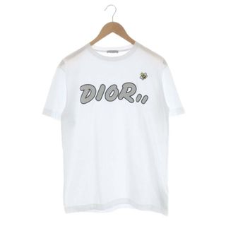 ディオールオム(DIOR HOMME)のディオールオム KAWS 19SS BEE刺繍 ロゴ Tシャツ カットソー 白(Tシャツ/カットソー(半袖/袖なし))