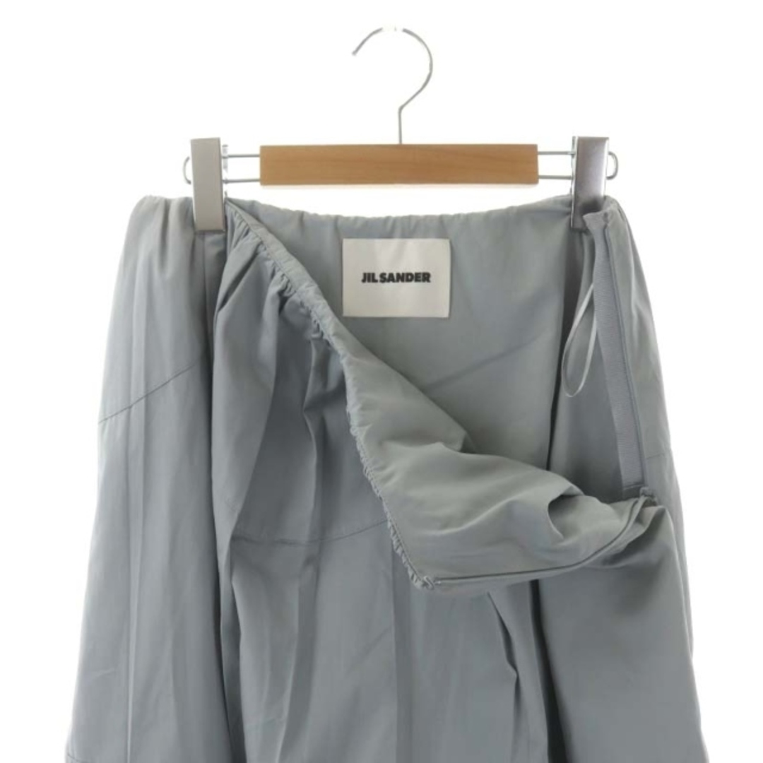 Jil Sander(ジルサンダー)のジルサンダー Gathered cotton poplin skirt  レディースのスカート(ロングスカート)の商品写真