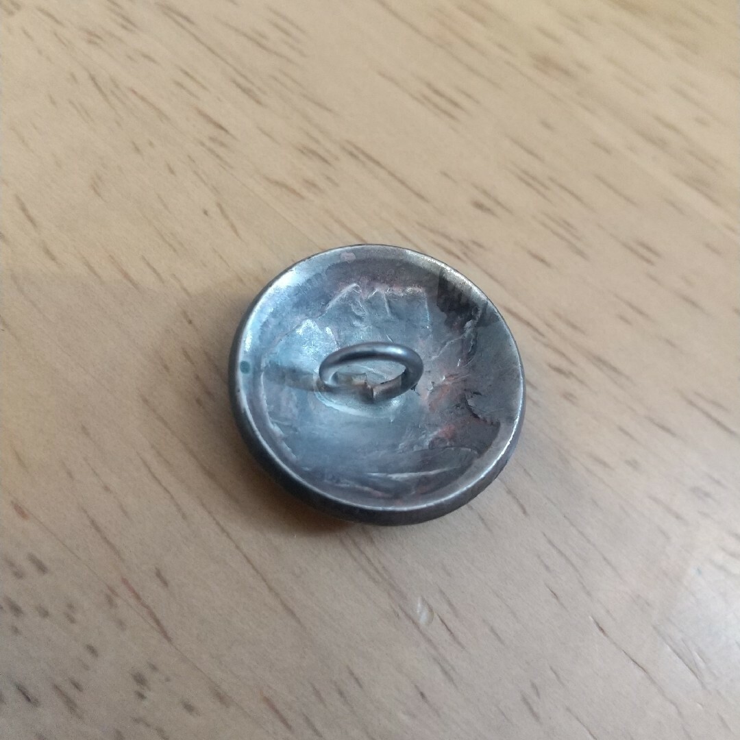アメリカ 5セント コイン コンチョ バッファロー ループ式 １個 ハンドメイドの素材/材料(各種パーツ)の商品写真