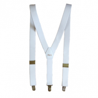 トゥモローランド(TOMORROWLAND)のepa エパ rubber suspender ラバー サスペンダー ホワイト(Tシャツ(長袖/七分))