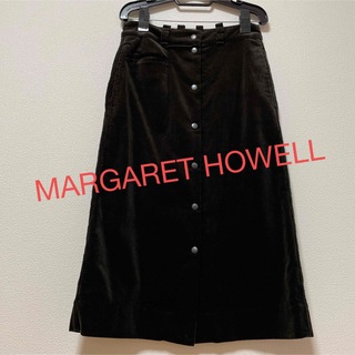 マーガレットハウエル(MARGARET HOWELL)のMARGARET HOWELL  HEAVY COTTON NEEDLECORD(ロングスカート)