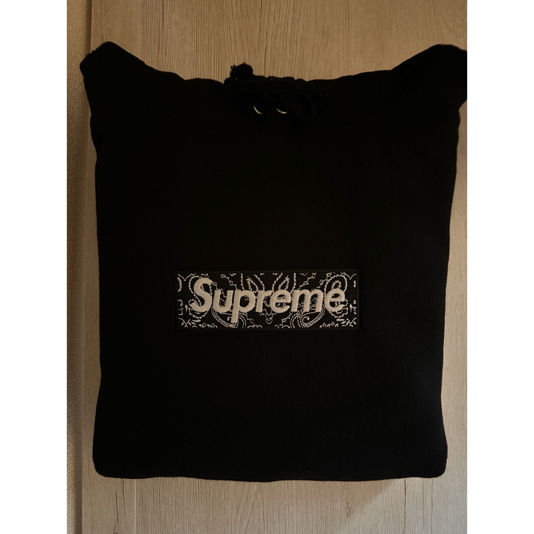 Supreme Bandana Box Logo Hooded Sweatフーデッドスウェットシャツ