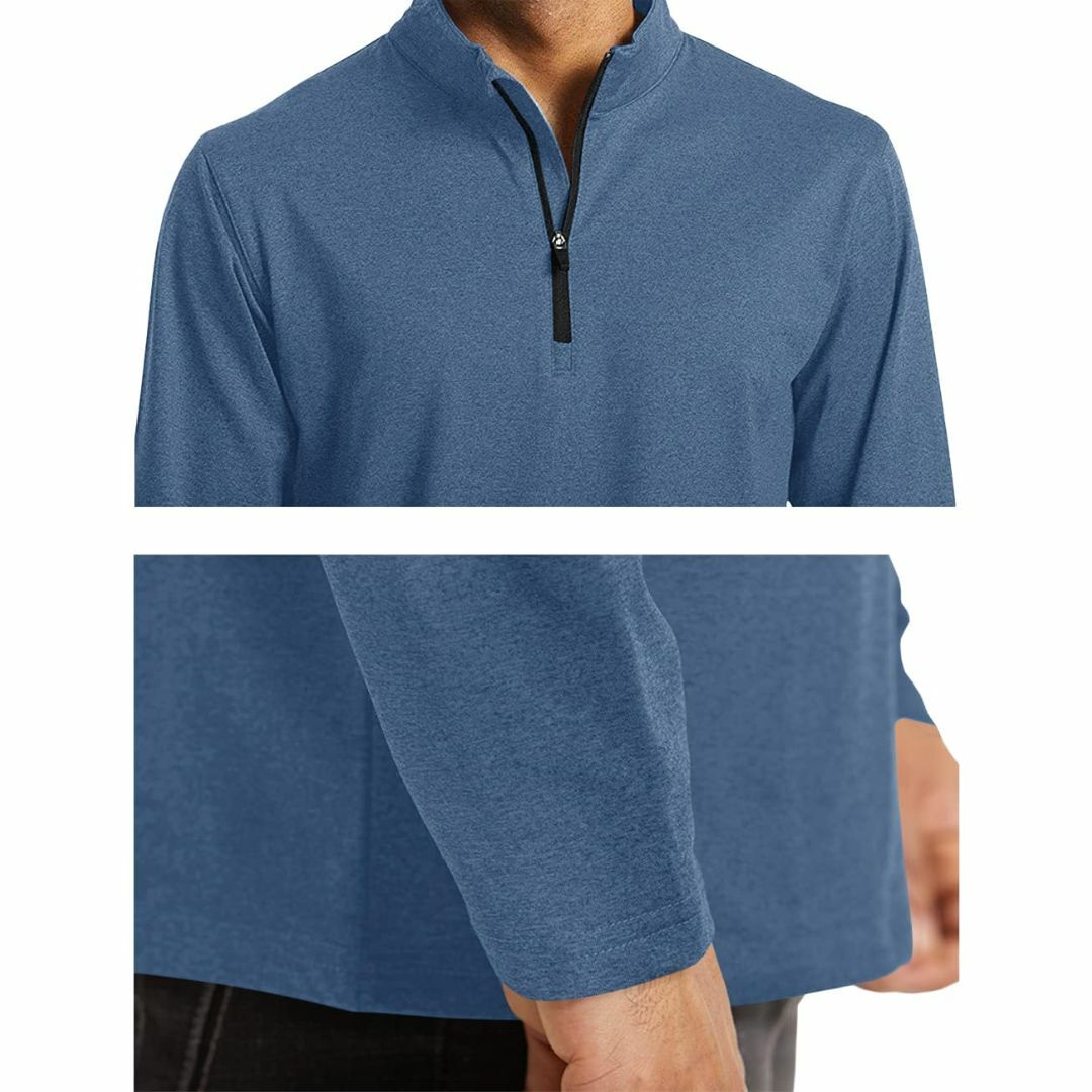 KEFITEVD 長袖tシャツ メンズ トレーナー スウェット ランニングシャツ