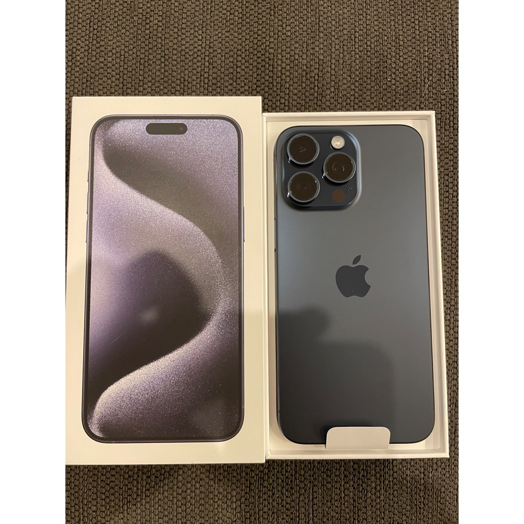未使用 新品 一括購入済 iPhone 15 Pro Max 256GB 黒