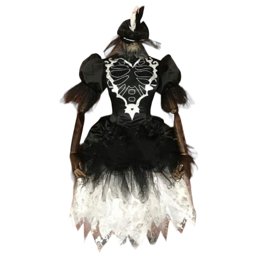 Disney(ディズニー)のディズニー　スプーキーboo スプブ　ゴスロリ　黒　コスプレ　衣装　仮装 エンタメ/ホビーのコスプレ(衣装一式)の商品写真