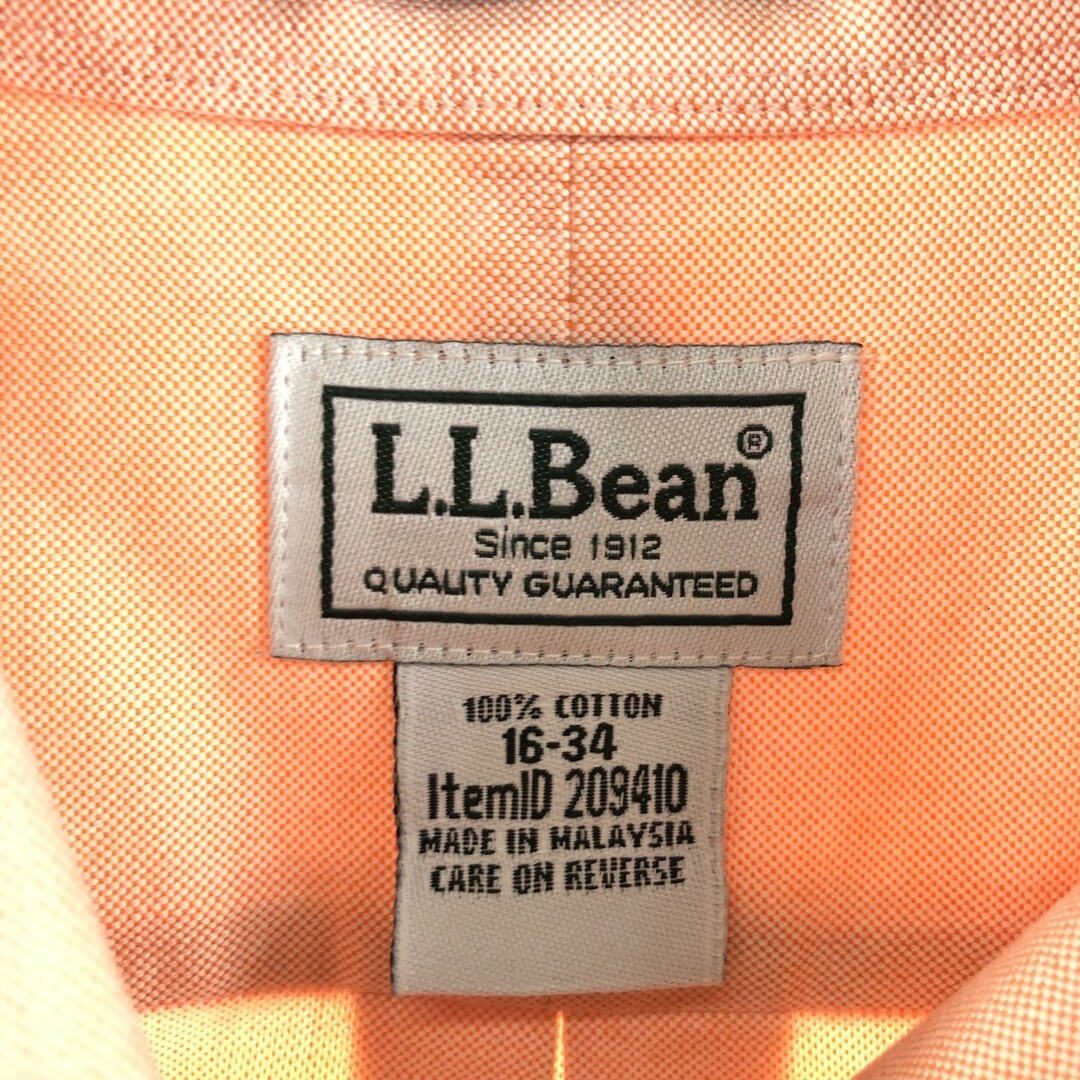 L.L.Bean(エルエルビーン)の古着 エルエルビーン L.L.Bean 長袖 ボタンダウンシャツ メンズXL /eaa373268 メンズのトップス(シャツ)の商品写真