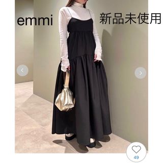 エミアトリエ(emmi atelier)の【新品】【emmi アトリエ 】 カットセットボリュームワンピース(ロングワンピース/マキシワンピース)